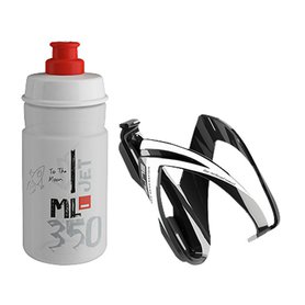 Láhev dětská 0,35l + košík ELITE Kit Ceo Jet červe